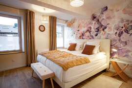 Romantic bedroom, Break en Ardennes, France